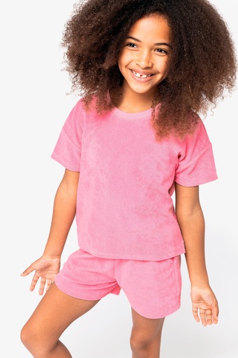 NS319 Camiseta ecorresponsable de rizo niña